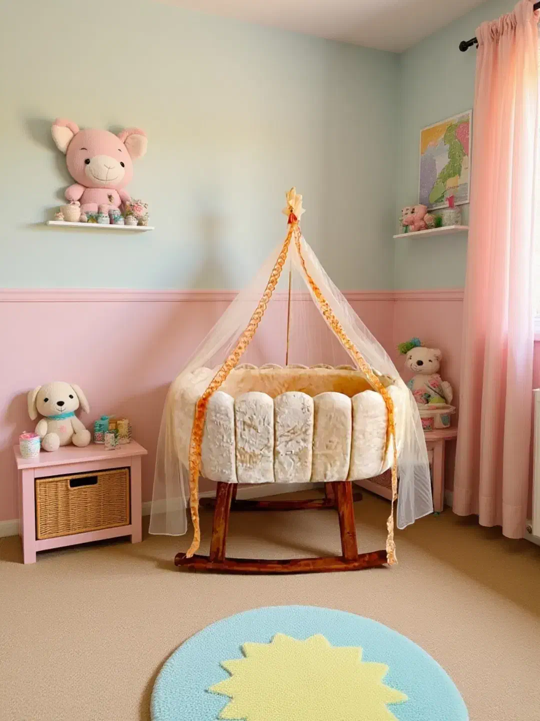 گهواره و کنار مادر مدرن|تخت و صندلی بچه|تبریز, |دیوار