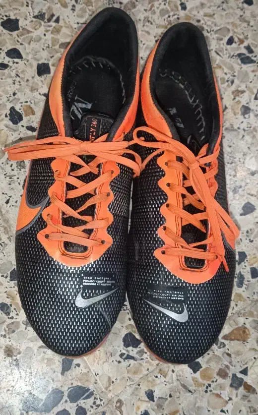 کفش فوتبال استوک نایک مشکی - نارنجی سایز 42|کیف، کفش، کمربند|شوش, |دیوار
