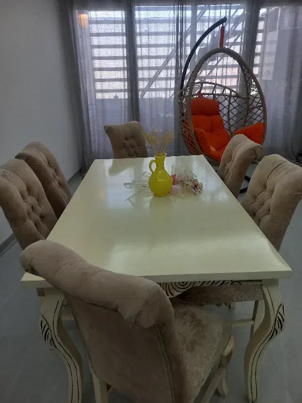 میز ناهار خوری ۶ نفر نو|میز و صندلی غذاخوری|کوهسار (البرز), |دیوار