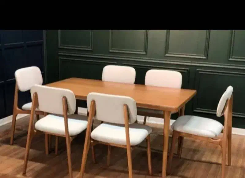 میز غذاخوری طرح دار /چوبکده اقساطی|میز و صندلی غذاخوری|کرمان, |دیوار