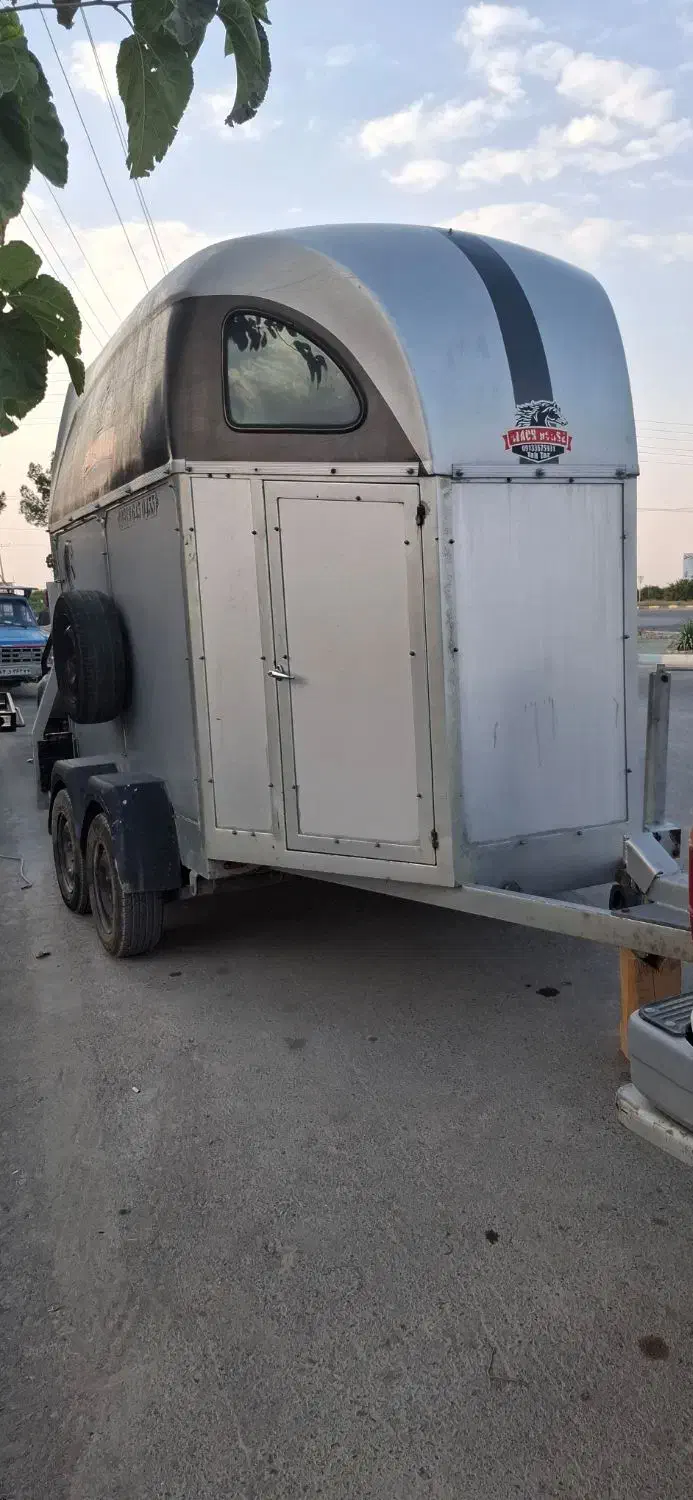 اسبکش حرفه ای دواسبه فروشی|اسب و تجهیزات اسبسواری|فلاورجان, |دیوار