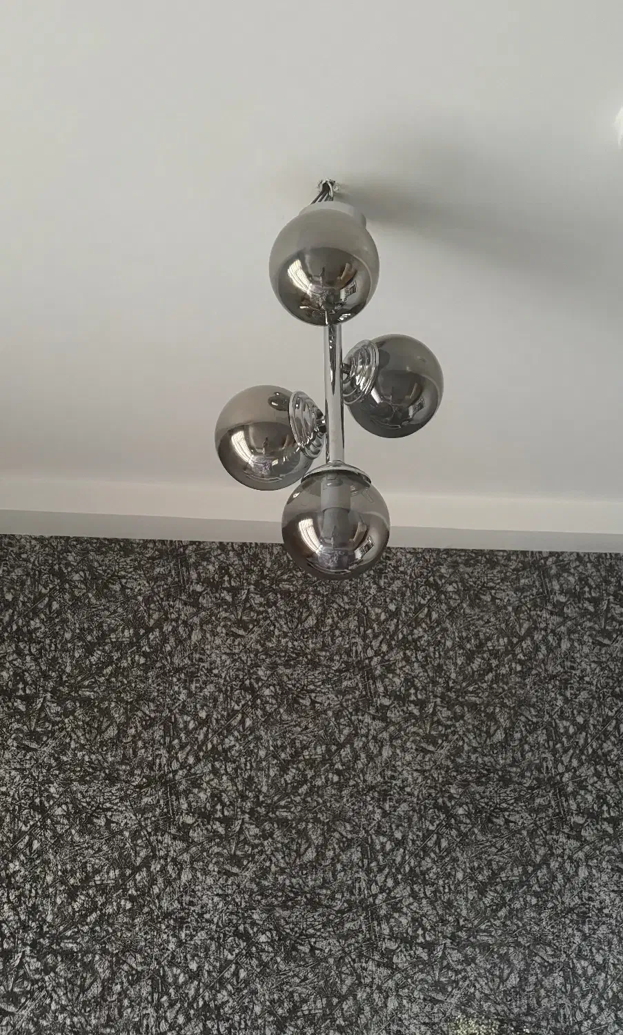 لوستر مولکولی|لوستر و چراغ آویز|قزوین, |دیوار