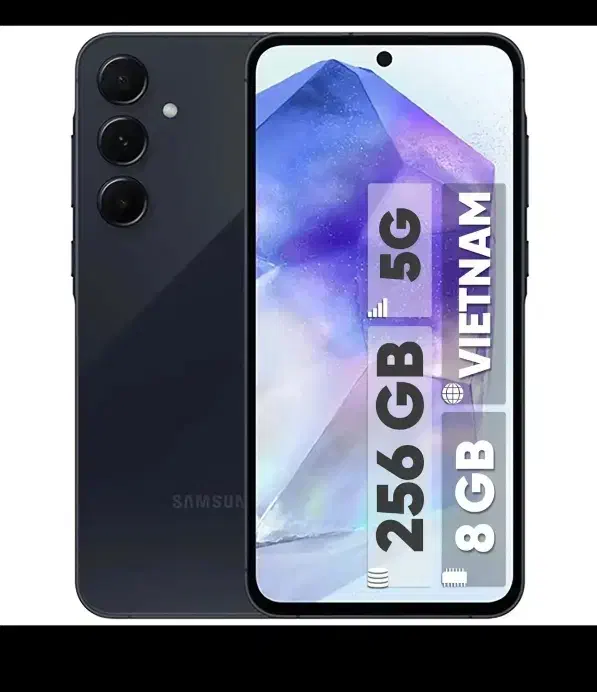 گوشی Samsung A55 در حد نو حافظه ۲۵۶ گیگ|موبایل|کرمان, |دیوار