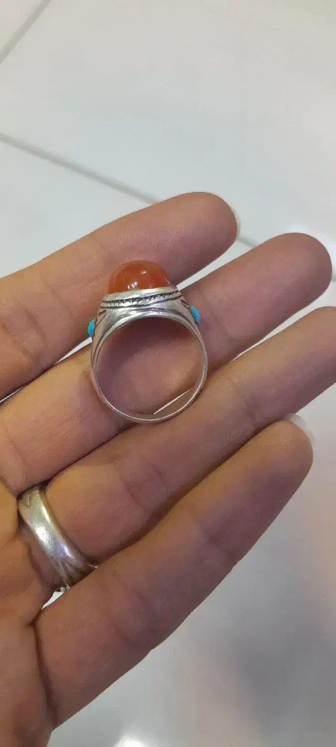 انگشتر نقره دستساز|جواهرات|شاهین‌شهر, بوستان حافظ|دیوار