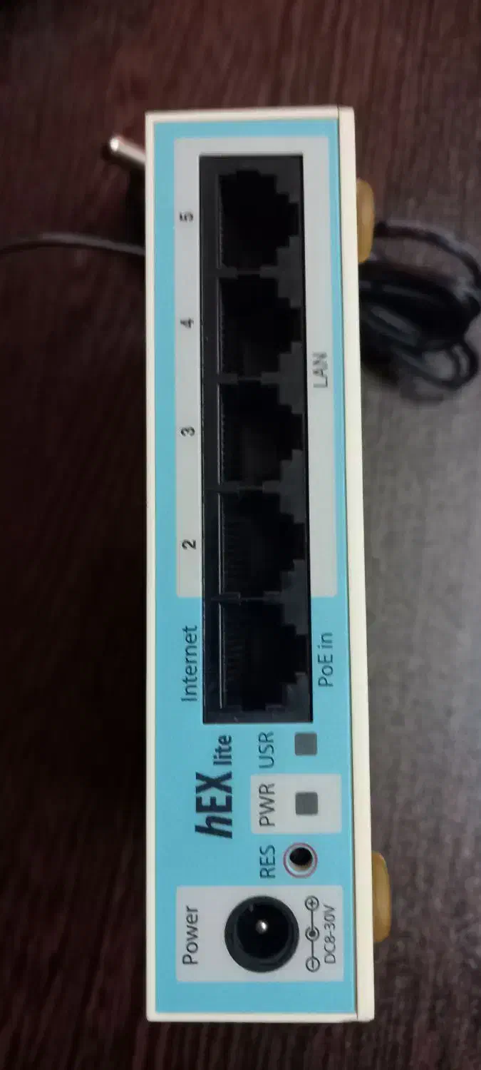 روتر میکروتیک - mikrotik router  hEXlite|مودم و تجهیزات شبکه|تهران, وردآورد|دیوار