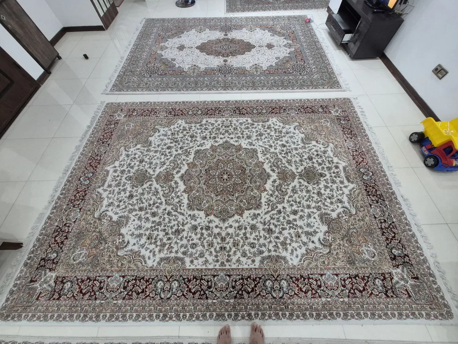 دو عدد فرش ۷۰۰ شانه|فرش|کرج, فاز ۴ مهرشهر|دیوار