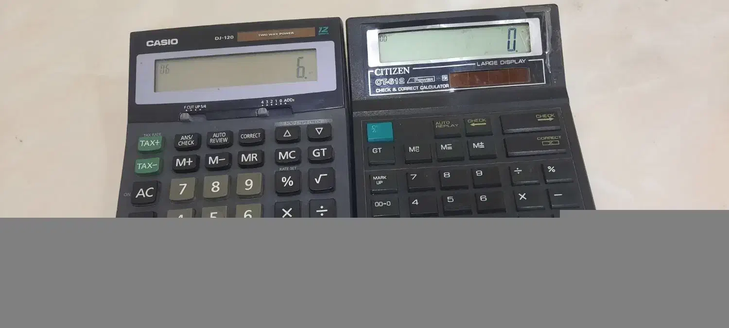 دو عدد ماشین حساب برند سالم|لوازم التحریر|مشهد, هفت تیر (نه دره)|دیوار