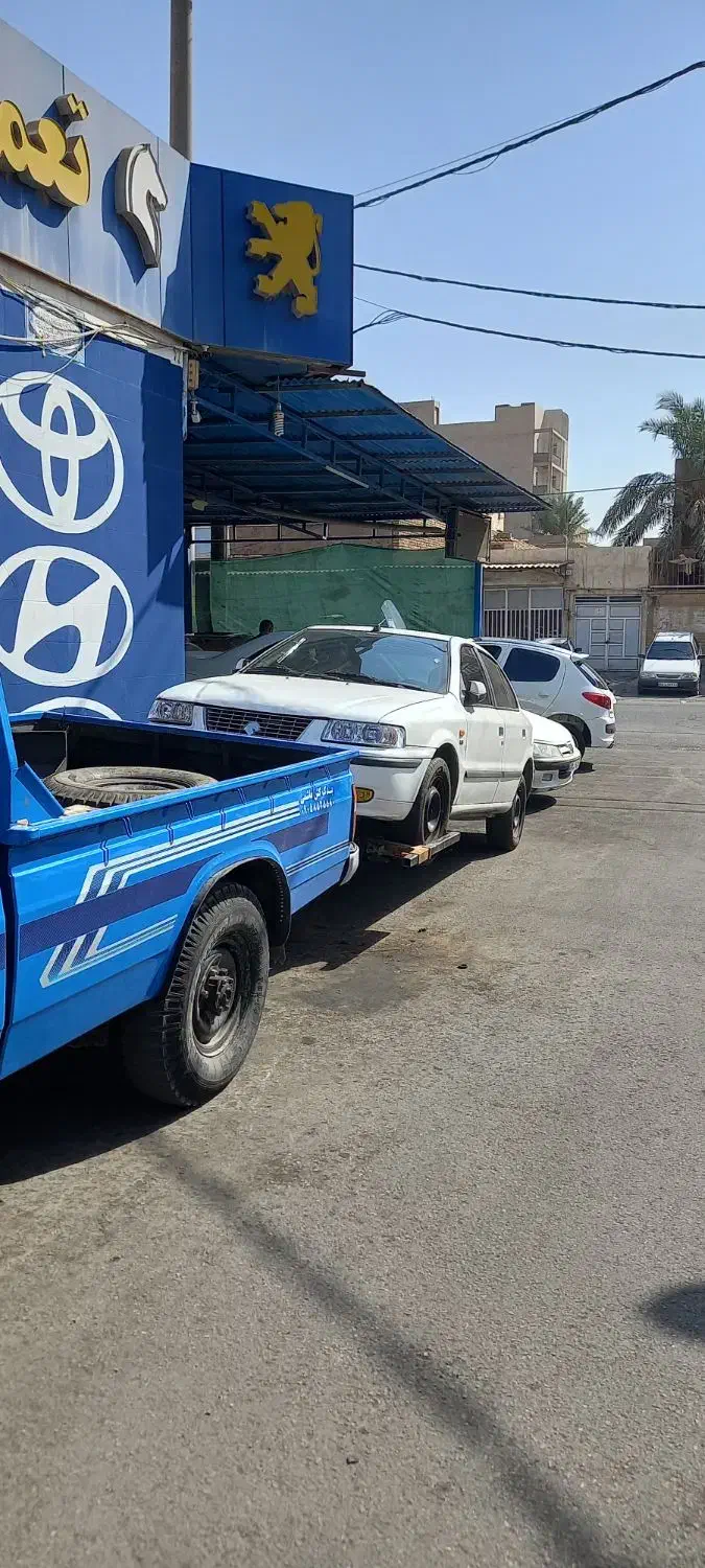 یدک کش یدککش امداد خودرو بر جرثقیل چرخ گیر|خدمات حمل و نقل|اهواز, گلستان|دیوار
