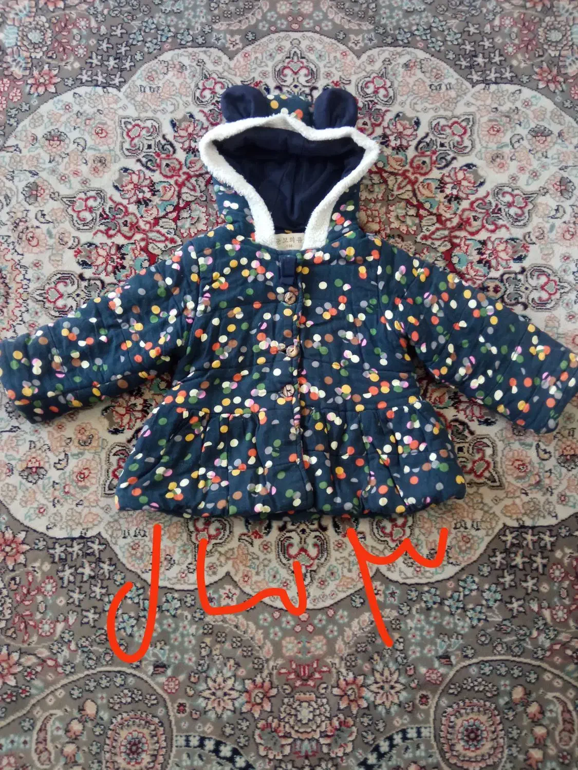 لباس گرم بچه دخترانه پالتو شال کیف کفش شلوار|کفش و لباس بچه|اسلامآباد غرب, |دیوار