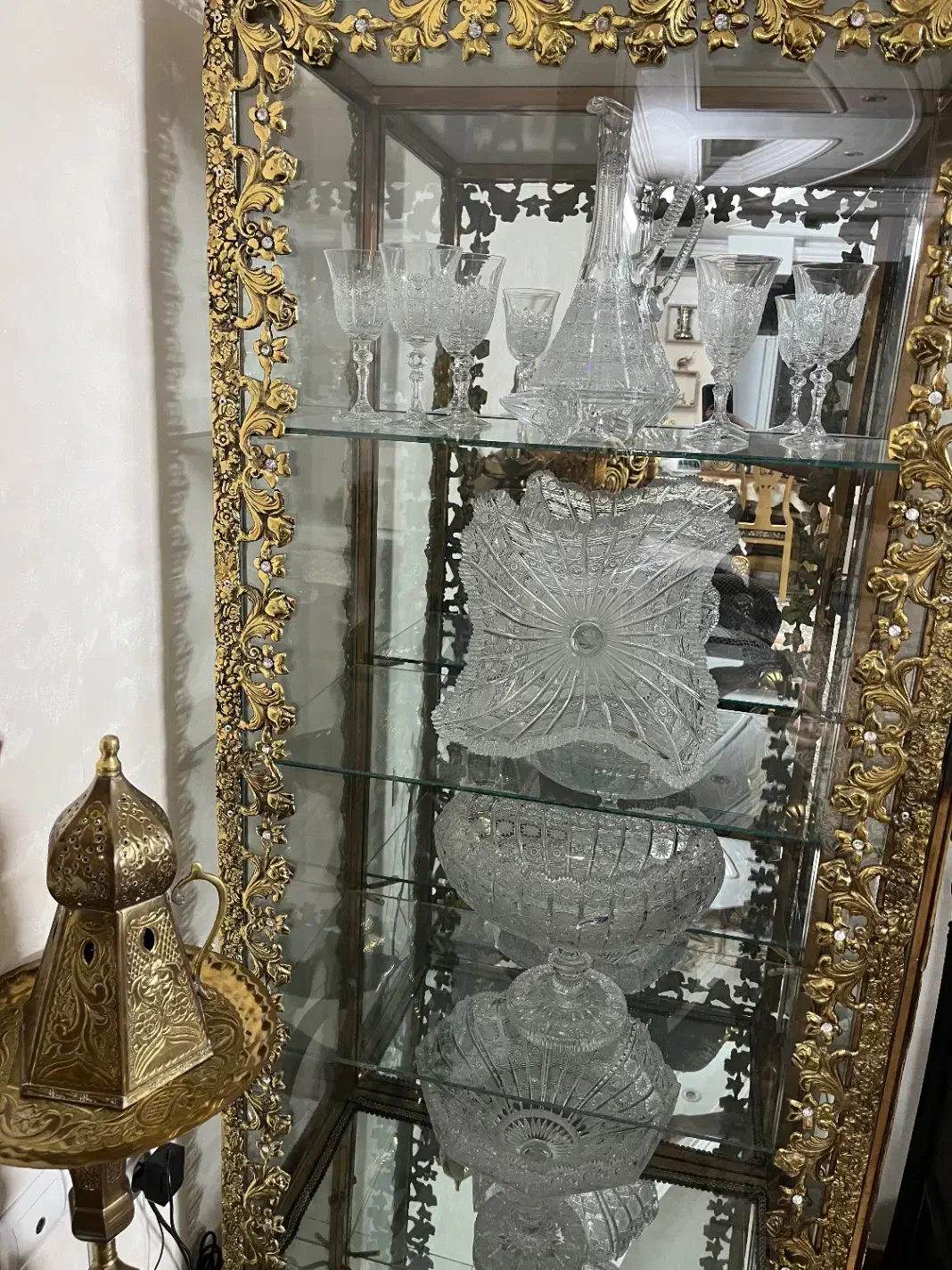 بوفه برنجی اصل  (برنز)|بوفه، ویترین، کنسول|تهران, نعمت‌آباد|دیوار