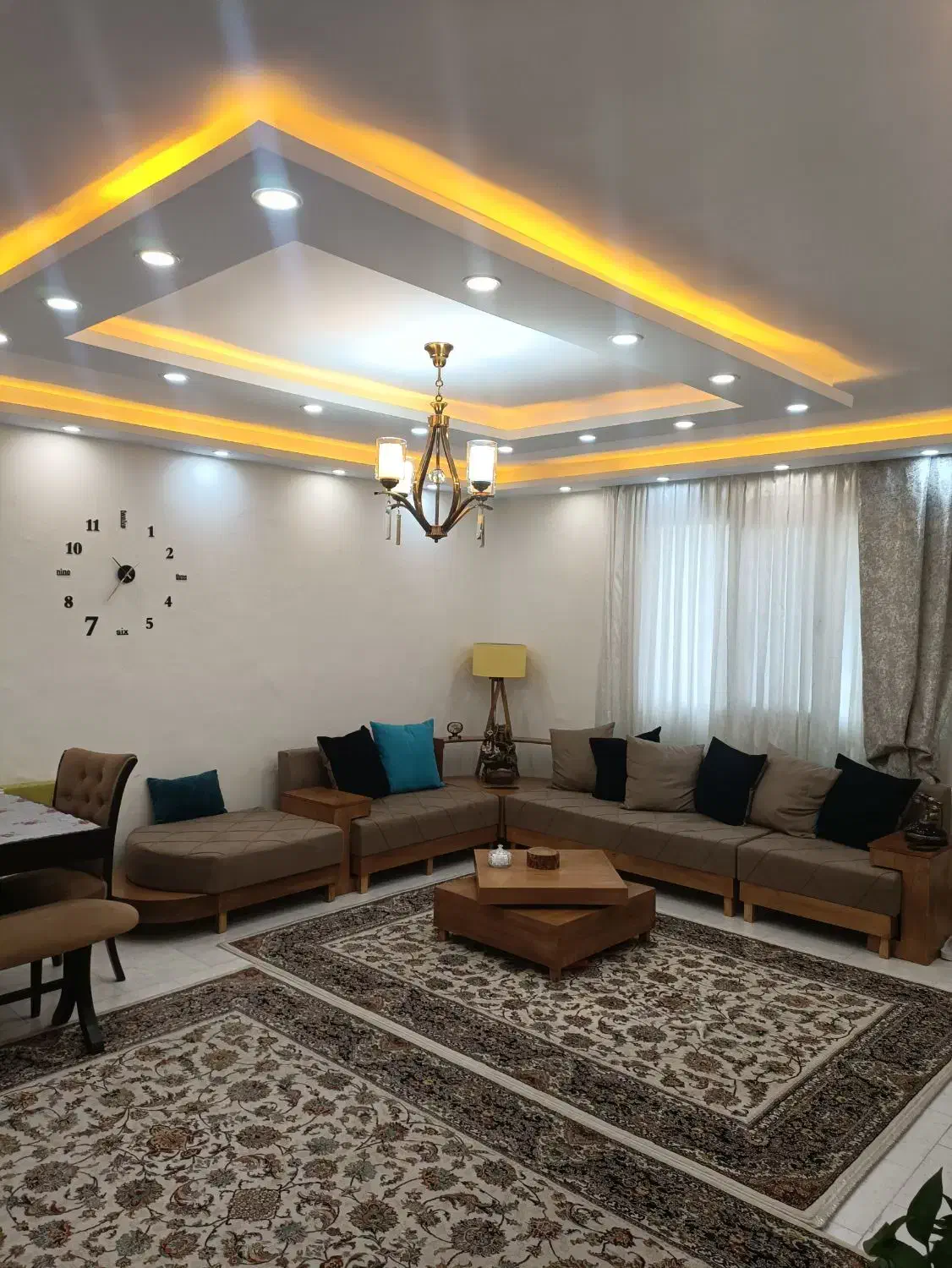 مبل راحتی ال در حد نو|مبلمان خانگی و میز عسلی|تهران, جوادیه تهرانپارس|دیوار