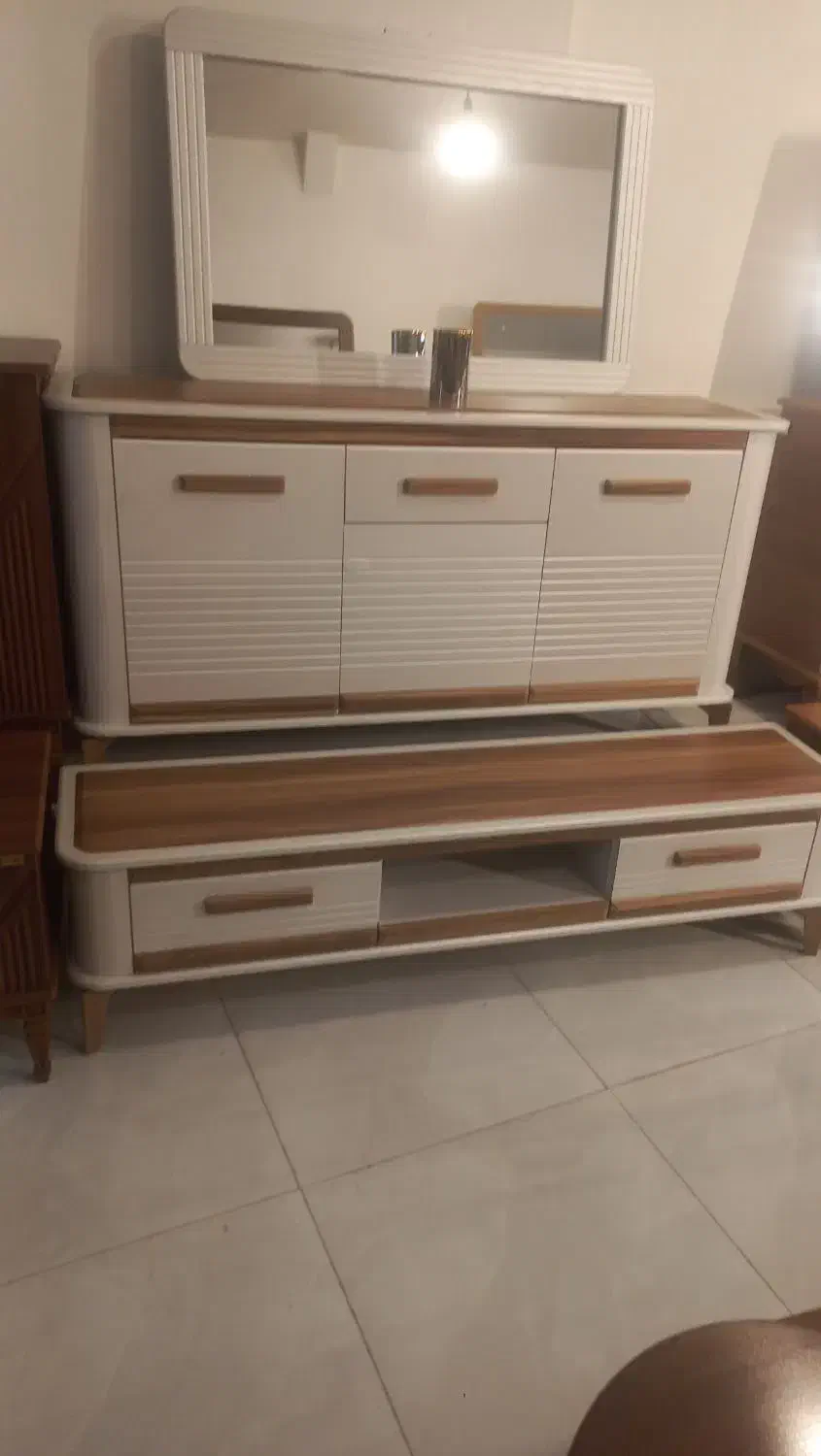 میزکنسول تمام mdfوکیوم|بوفه، ویترین، کنسول|اردبیل, |دیوار