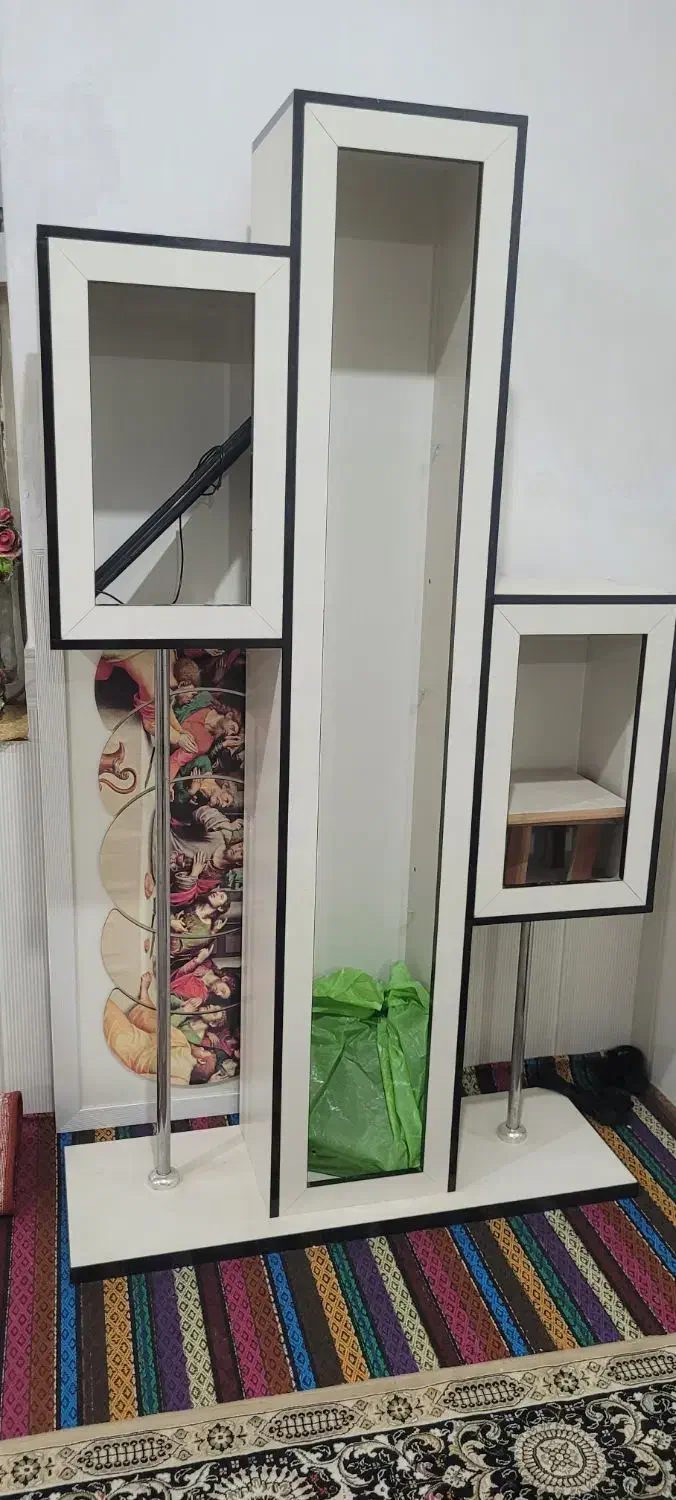 کتابخانه تمام ام دی اف|کتابخانه، شلف، قفسه‌های دیواری|اندیمشک, |دیوار