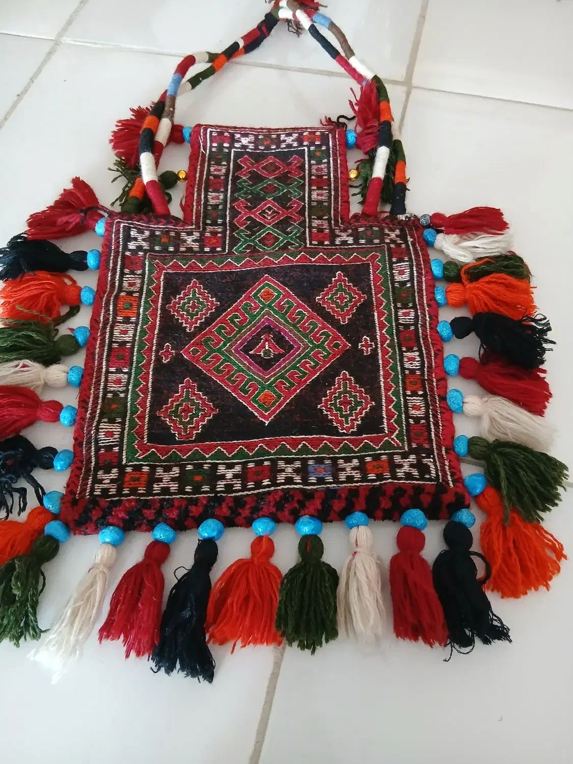 دستبافت|گلیم، جاجیم، گبه|لردگان, |دیوار