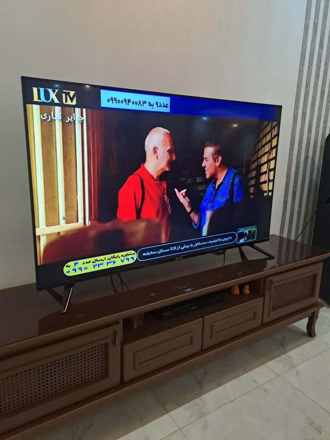 تلوزیون۵۵اینچ اسنوا|تلویزیون و پروژکتور|هشتگرد, شهرک ولیعصر (مصلی)|دیوار