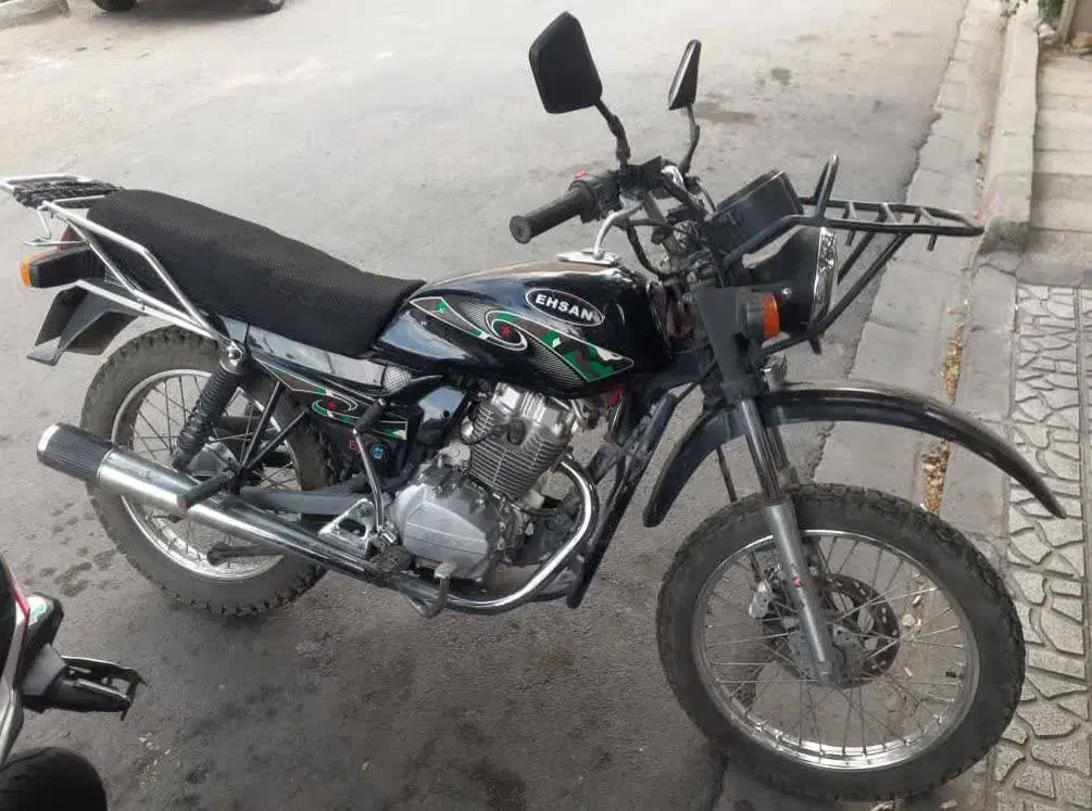 موتور مدل ۹۱ مشکی به علت جابه جایی|موتورسیکلت|ماهدشت, |دیوار