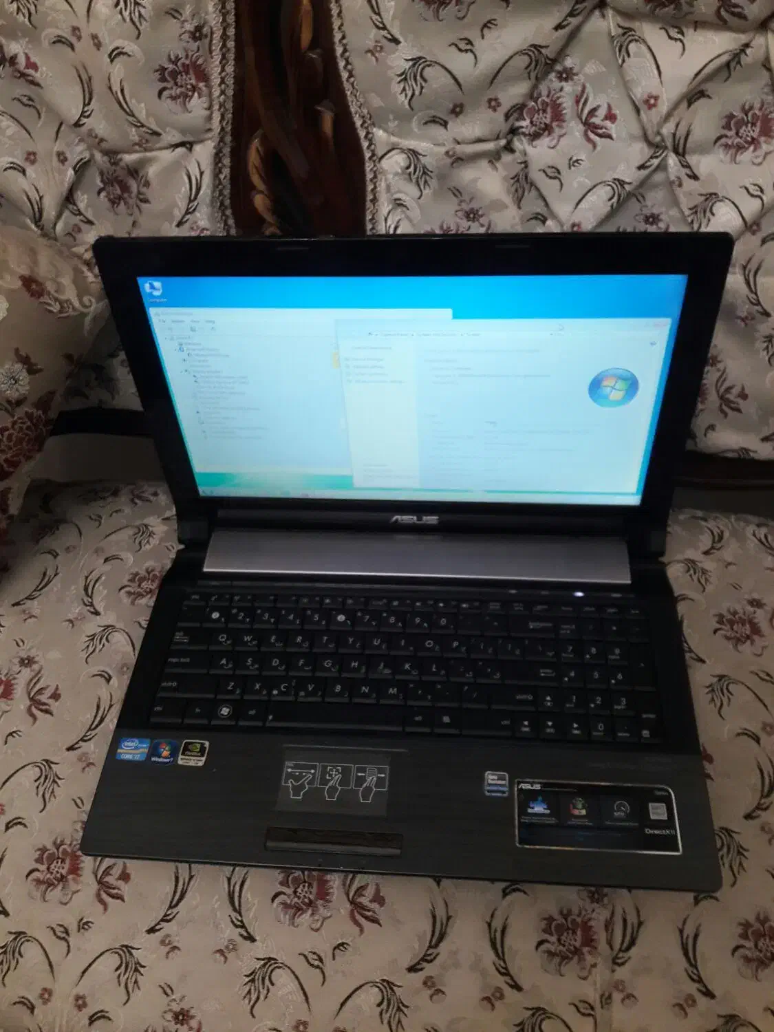 لپتاپAsus i7 12G گرافیکی 1TERA|رایانه همراه|تهران, شمیران‌نو|دیوار