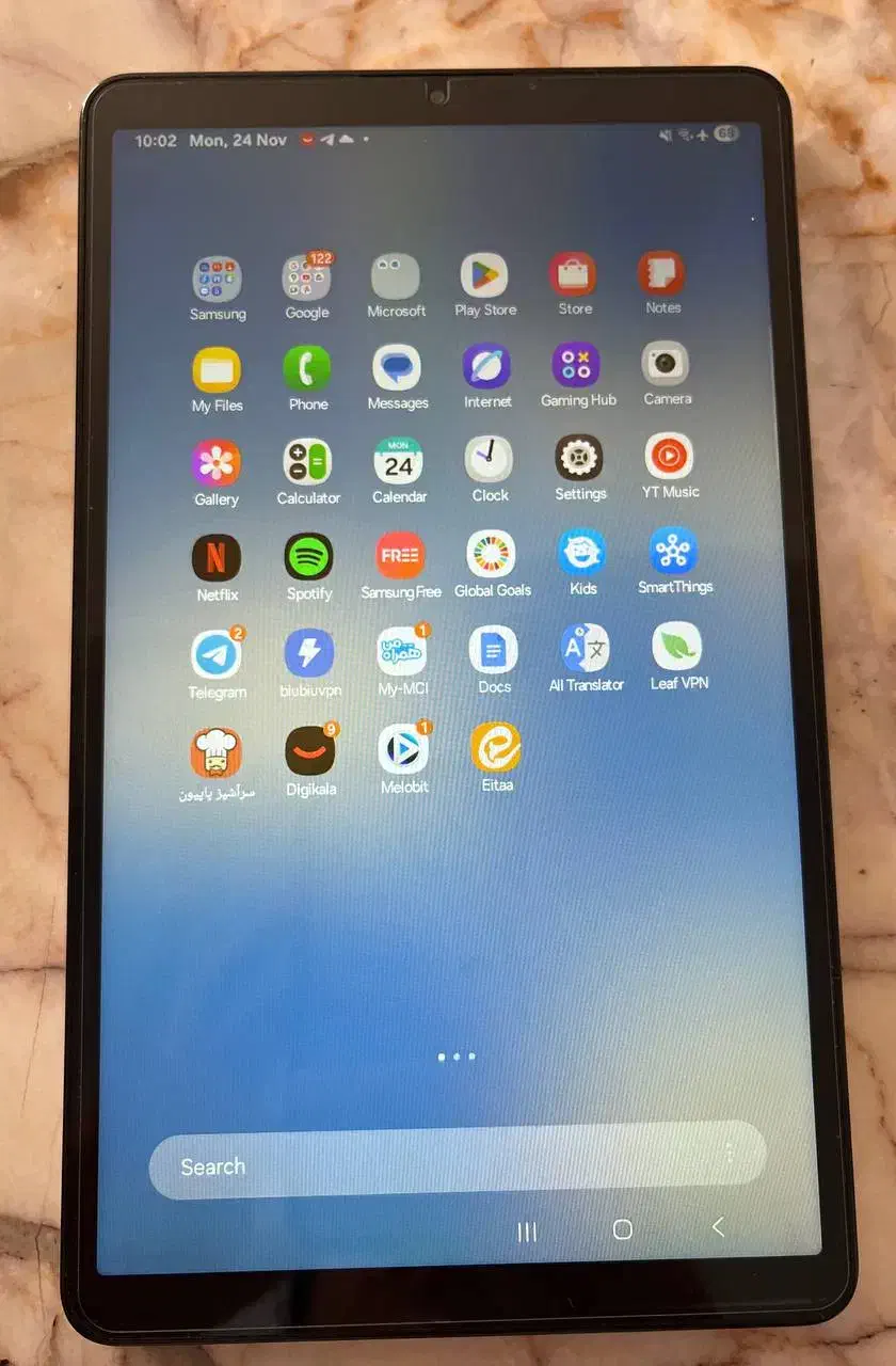 تبلت۸.۷اینچ سامسونگ رم ۸ حافظه ۱۲۸درحد|تبلت|مشهد, شریف|دیوار