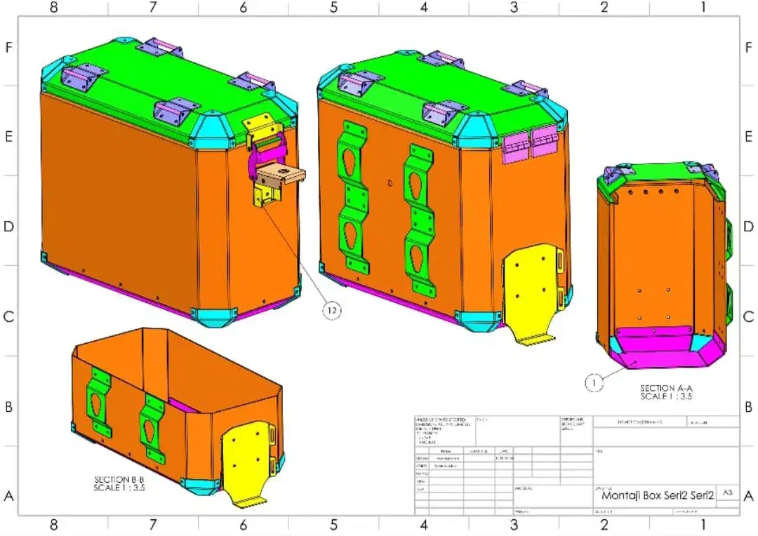 آموزش خصوصی SolidWorks 2024 و اتوکد و کتیا|خدمات آموزشی|پرند, فاز ۱|دیوار