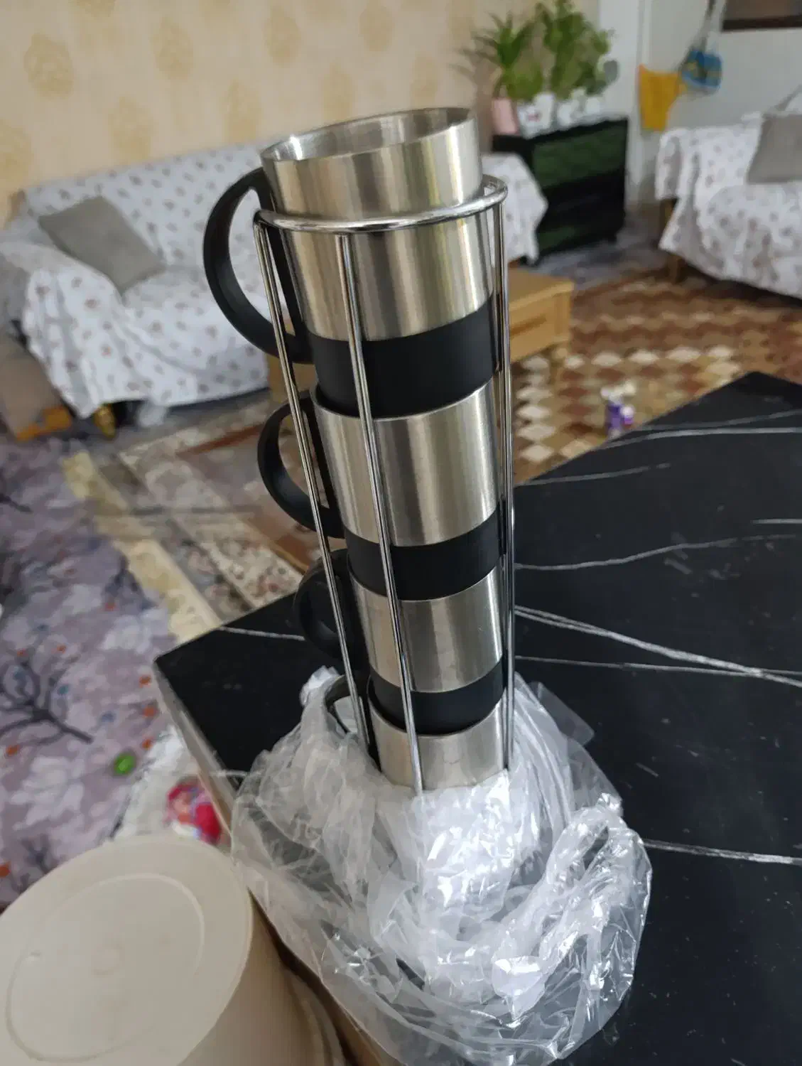 لیوان استیل نو|ظروف سرو و پذیرایی|قزوین, |دیوار