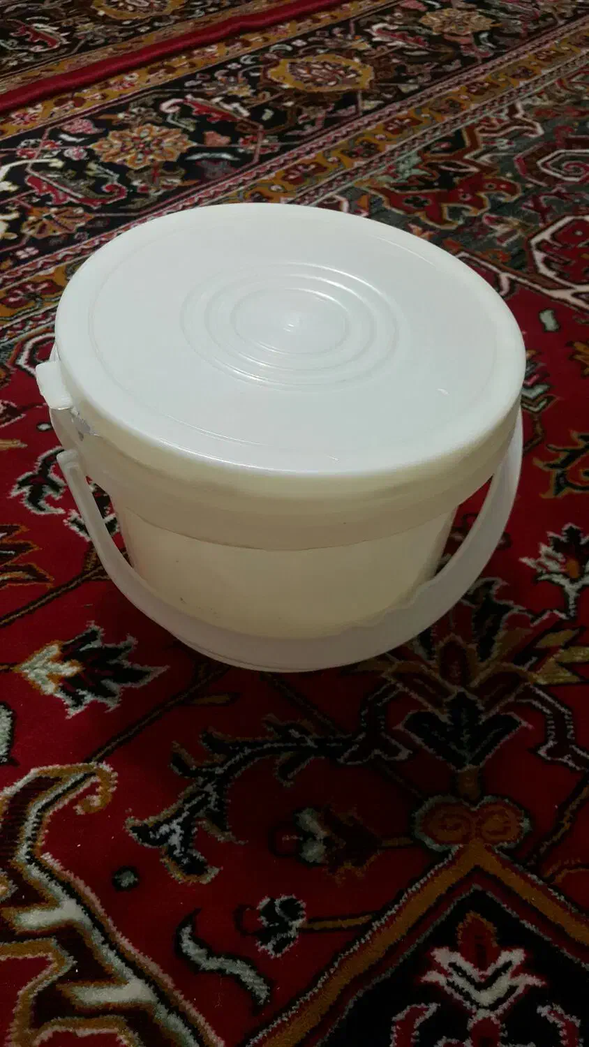 سطل نو درب دار|ظروف نگهدارنده، پلاستیکی، یک‌بارمصرف|خوی, |دیوار