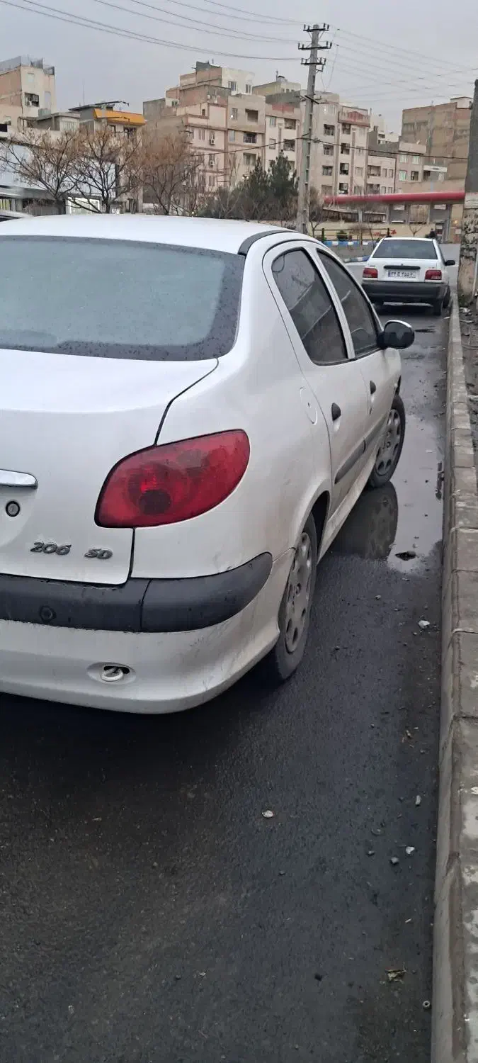 ۲۰۶ sd مدل ۹۶ tu5|خودرو سواری و وانت|نسیم‌شهر, |دیوار