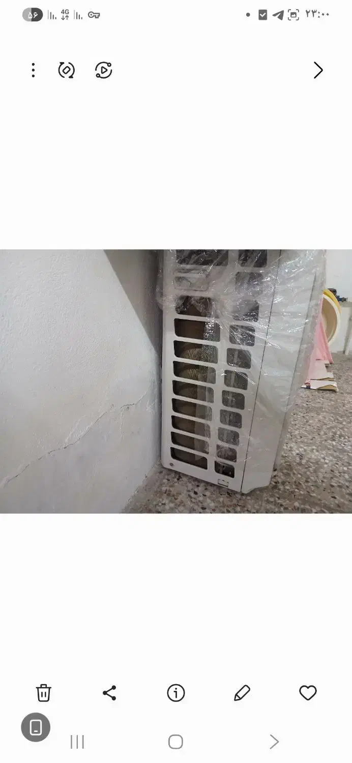 اسپلیت  ۲۴۰۰۰ جنرال گلد|کولر گازی و فن‌کوئل|رشت, سعدی (تختی)|دیوار