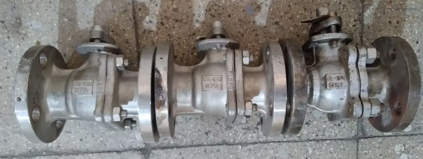 شیر فلکه فلنچی فانچ دار بال ولو اتصالات لوله استیل|ماشینآلات صنعتی|تهران, اتابک|دیوار