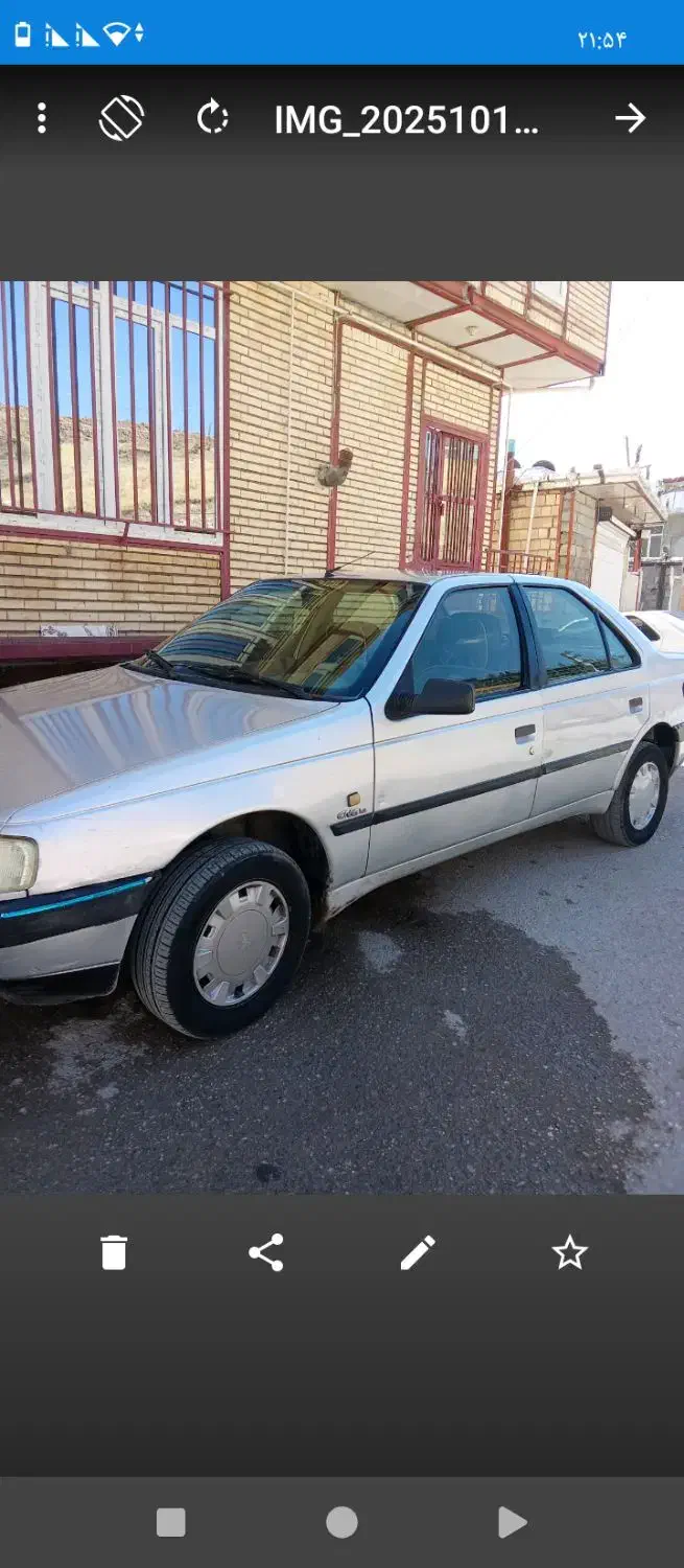 پژو405مدل 90|خودرو سواری و وانت|جوانرود, |دیوار