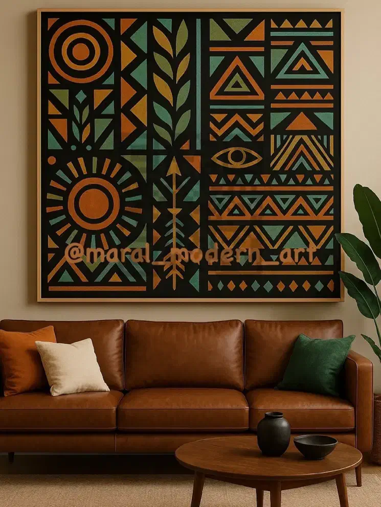 تابلو نقاشی کوبیسم ، بوهو، دکوراسیون داخلی خاص|تابلو، نقاشی، عکس|تهران, پاسداران|دیوار