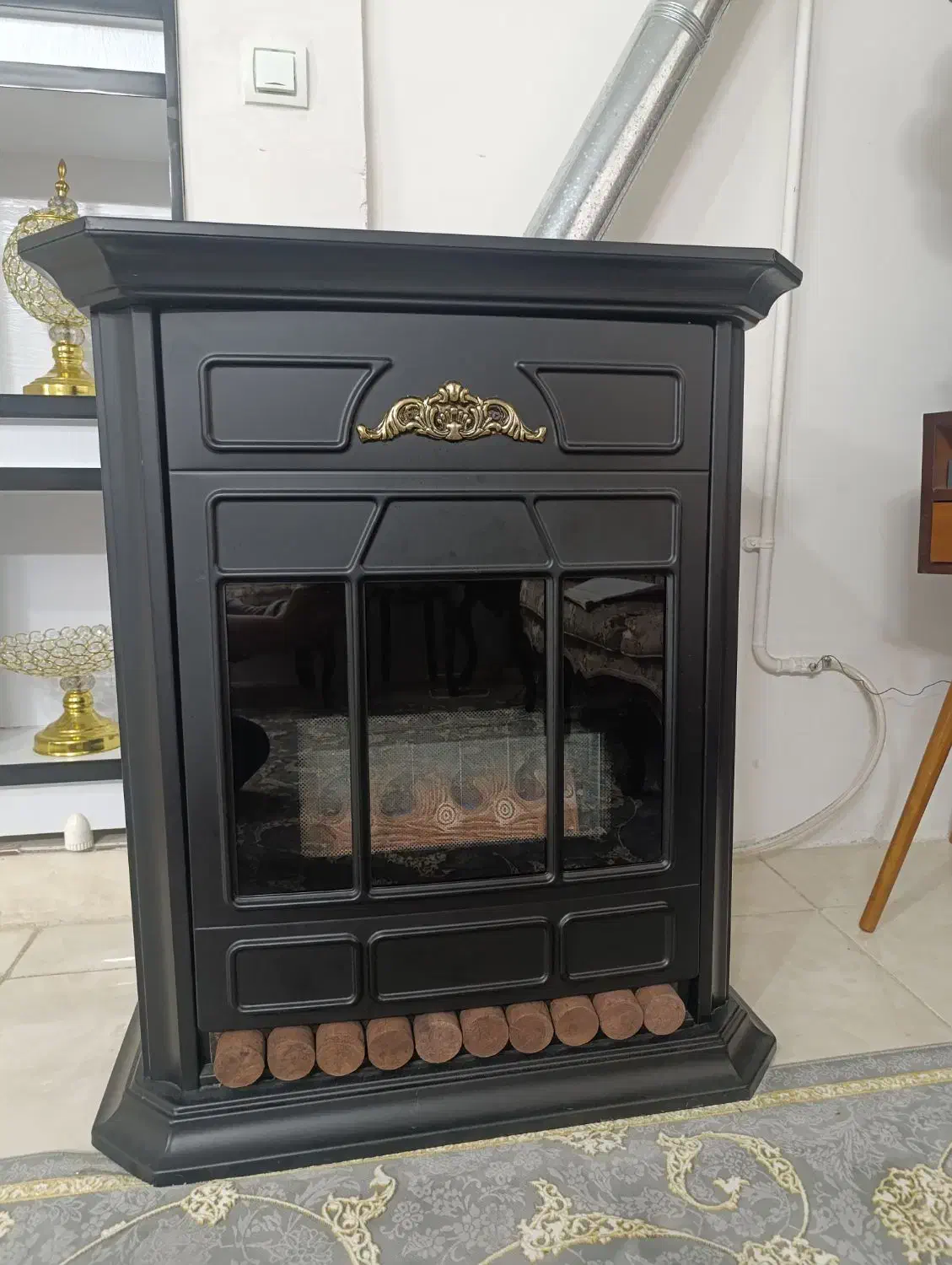 بخاری گازی|بخاری، هیتر، شومینه|بروجرد, |دیوار