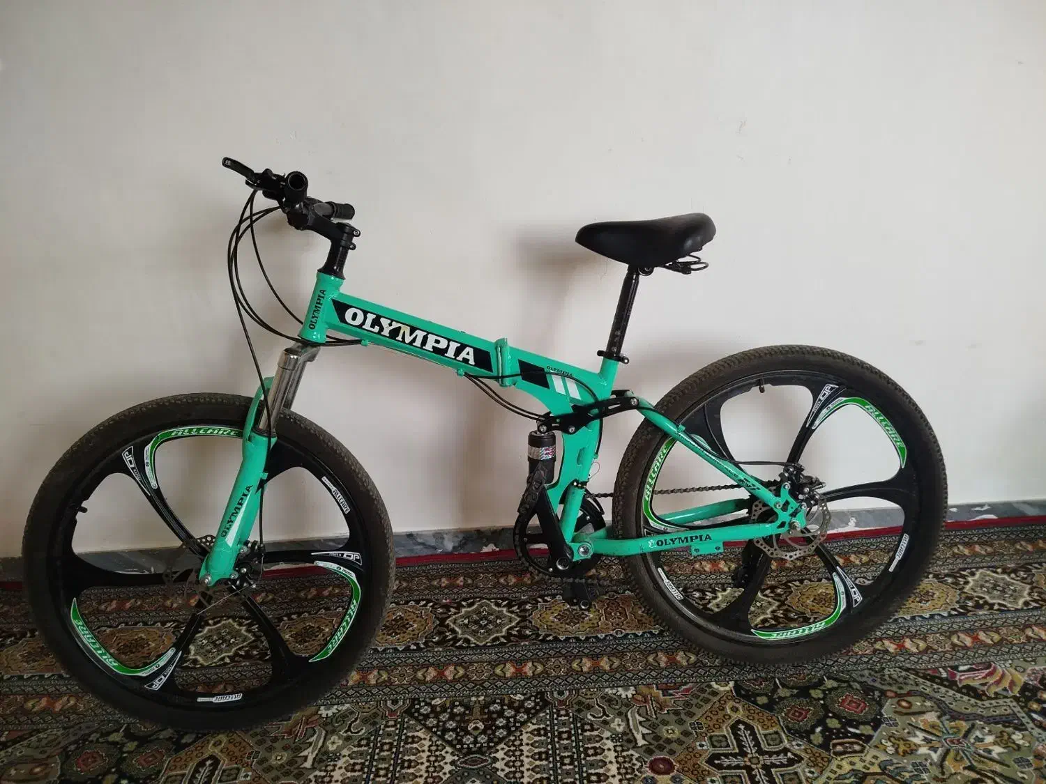 دوچرخه 26 المپیا تاشو رینگ اسپرت|دوچرخه، اسکیت، اسکوتر|وحیدیه, |دیوار