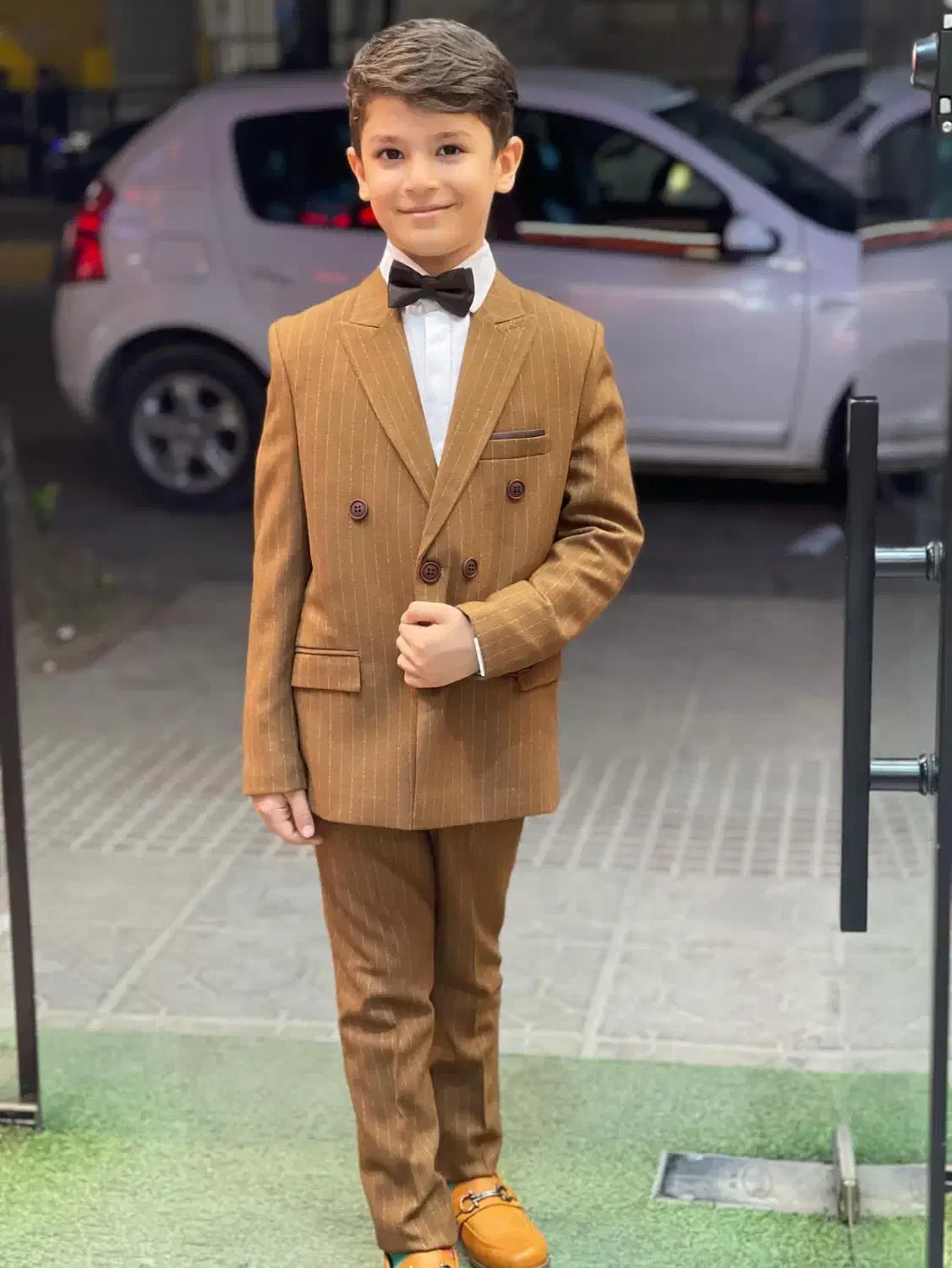 ست کت و شلوار وکفش پسرانه|کفش و لباس بچه|ساری, |دیوار