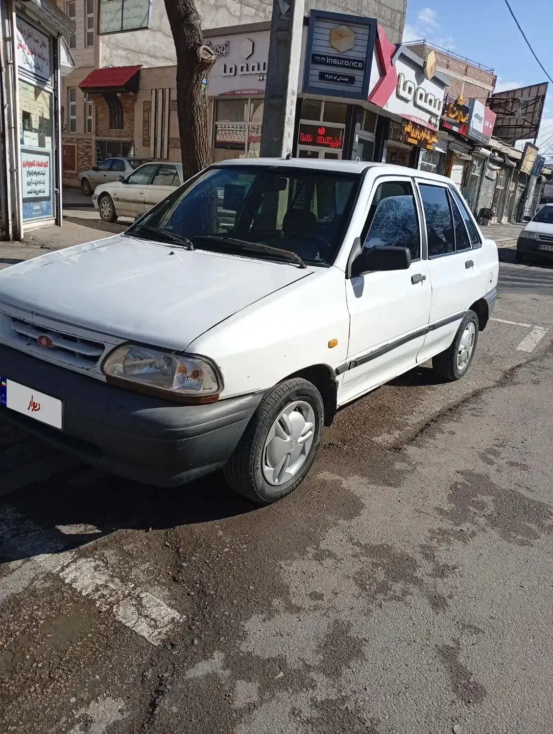 پراید سفید ۸۷|خودرو سواری و وانت|اردبیل, |دیوار