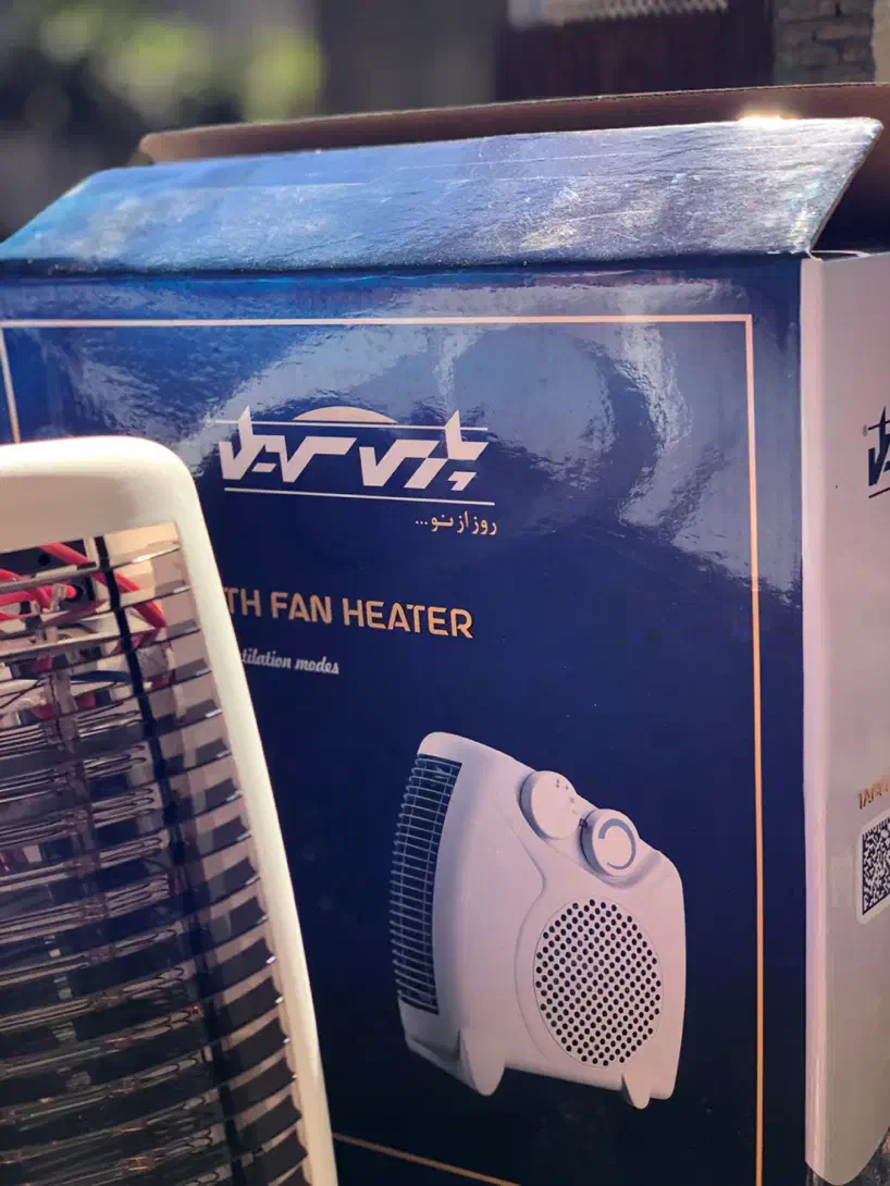 بخاری برقی فن دار|بخاری، هیتر، شومینه|بهشهر, |دیوار