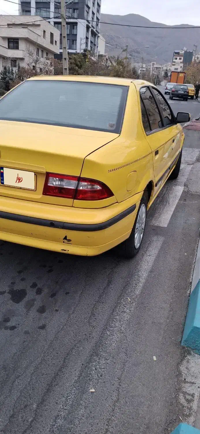 تاکسی سمند ۱۴۰۰|خودرو سواری و وانت|تهران, کاج|دیوار