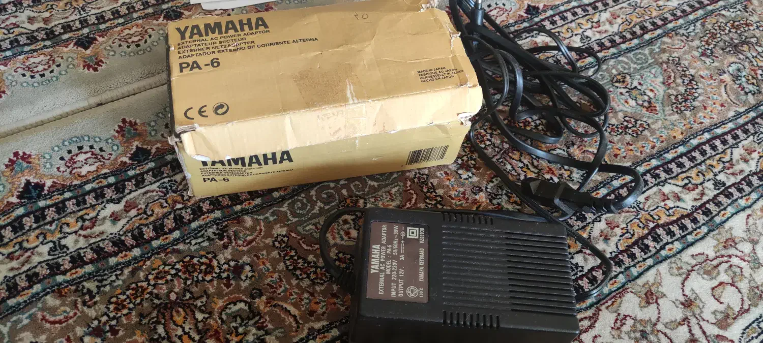 آداپتور pA6 YAMAHA اصل ژاپنی|پیانو، کیبورد، آکاردئون|قزوین, |دیوار