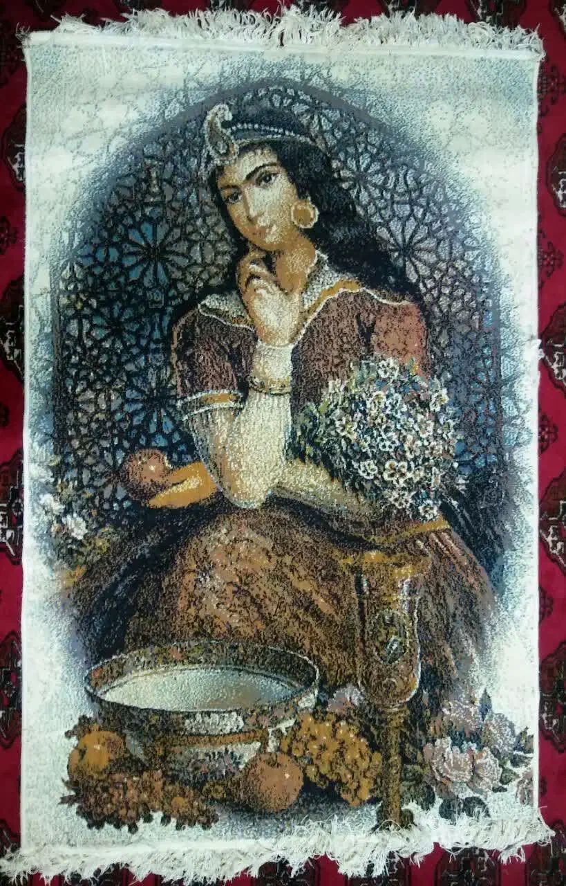 قالیچه|فرش|گنبد کاووس, |دیوار