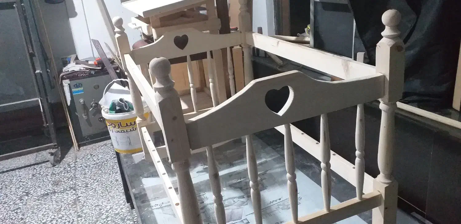 گهواره کودک|تخت و صندلی بچه|لنگرود, |دیوار