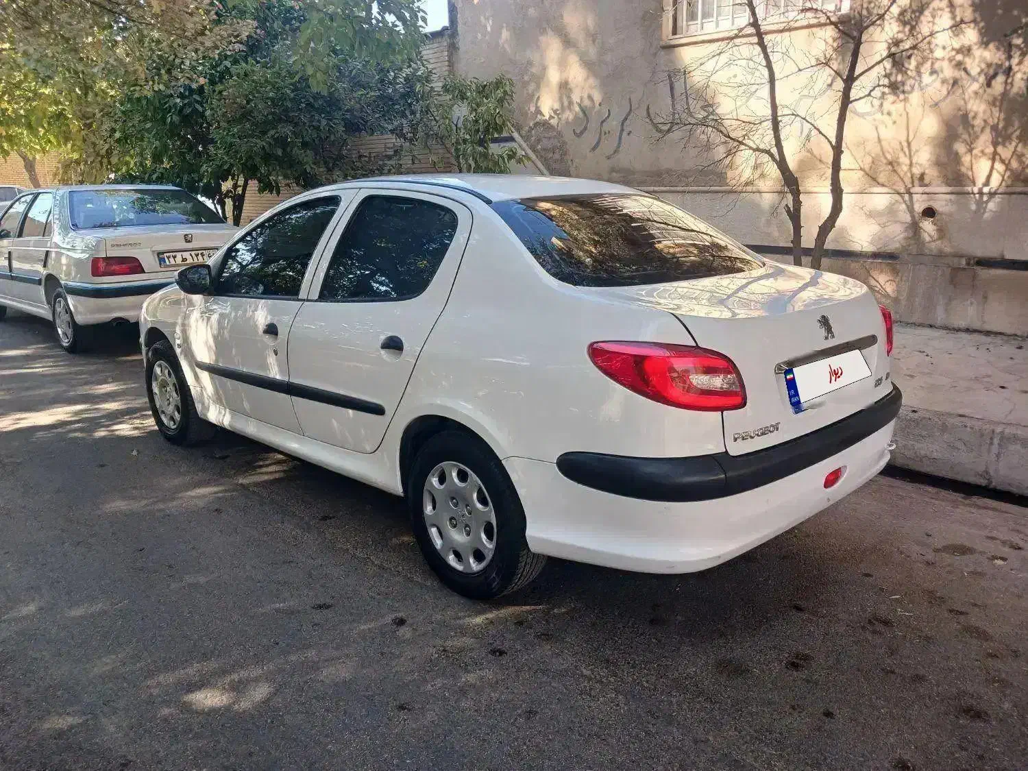 ۲۰۶ صندوقدار موتور بزرگ تی فایو V8|خودرو سواری و وانت|شیراز, پودنک|دیوار