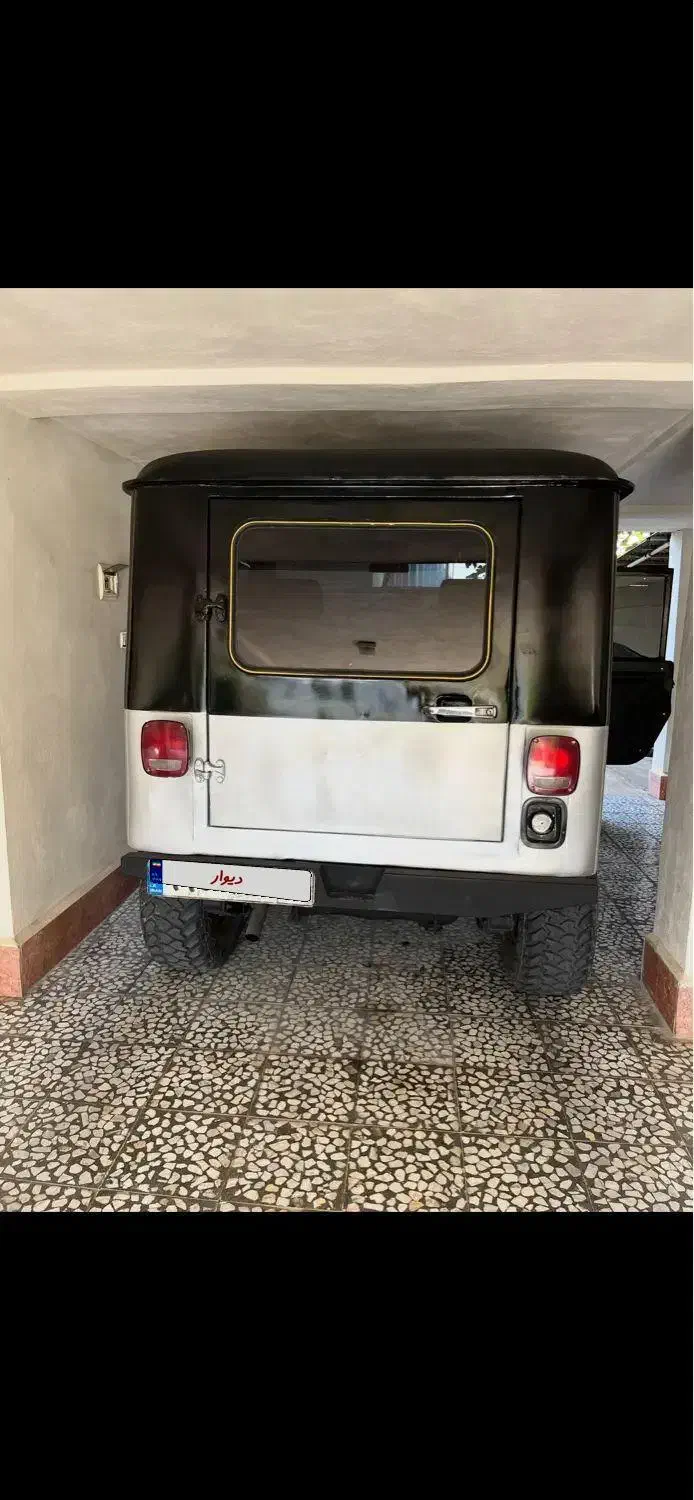 جیپ صحرا موتور میتسوبیشی|خودرو کلاسیک|رودسر, |دیوار