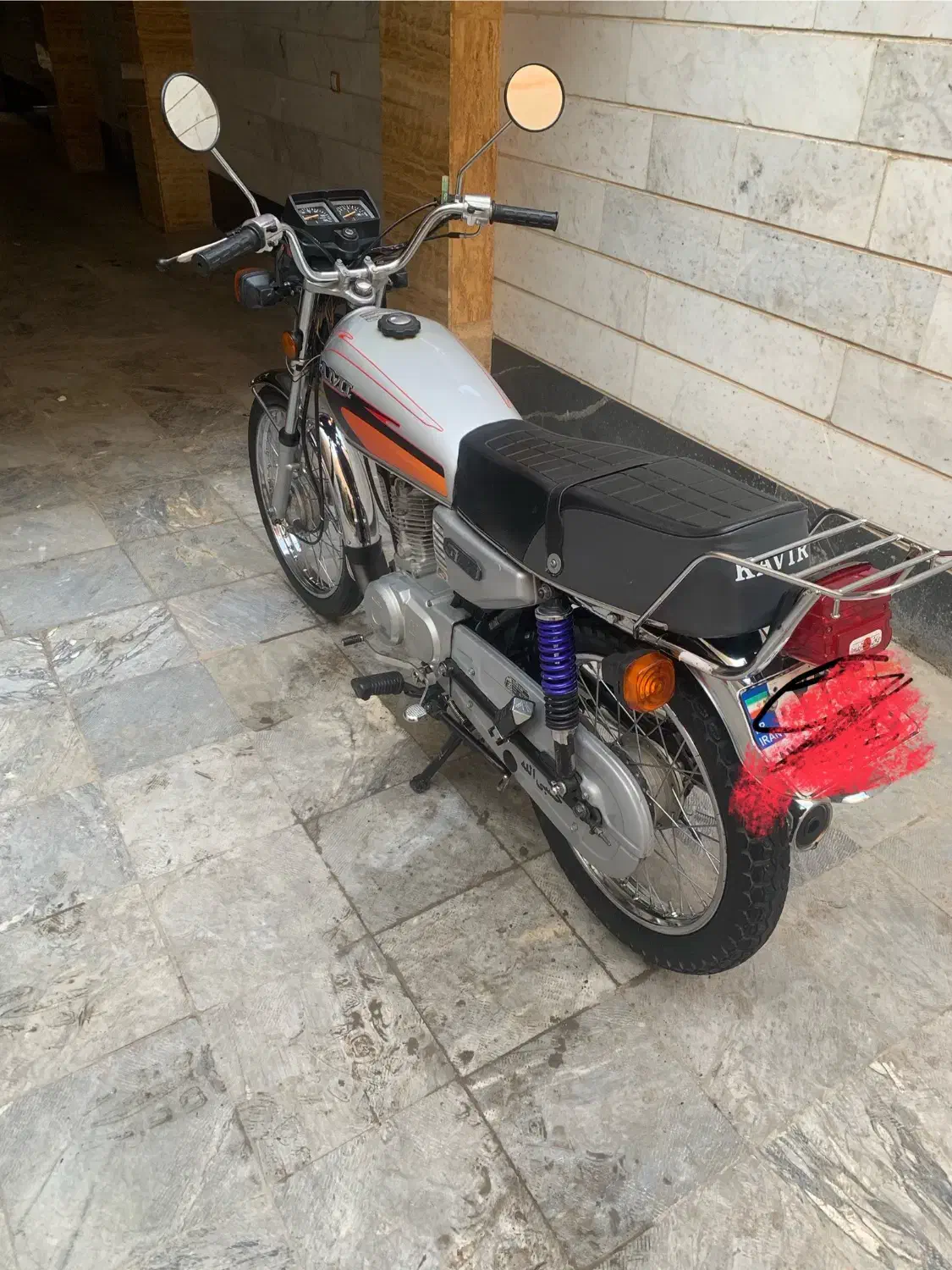 هندا ۱۲۵ مدل ۹۱|موتورسیکلت|هشتگرد, شهرک بعثت|دیوار