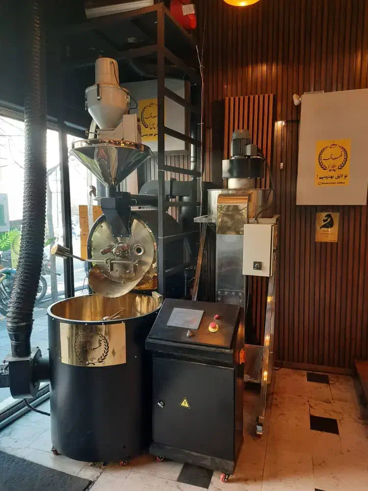 دستگاه روستر قهوه ۱۵کیلو رستر پخت دانه رست دان سبز|کافیشاپ و رستوران|اصفهان, چرخاب|دیوار