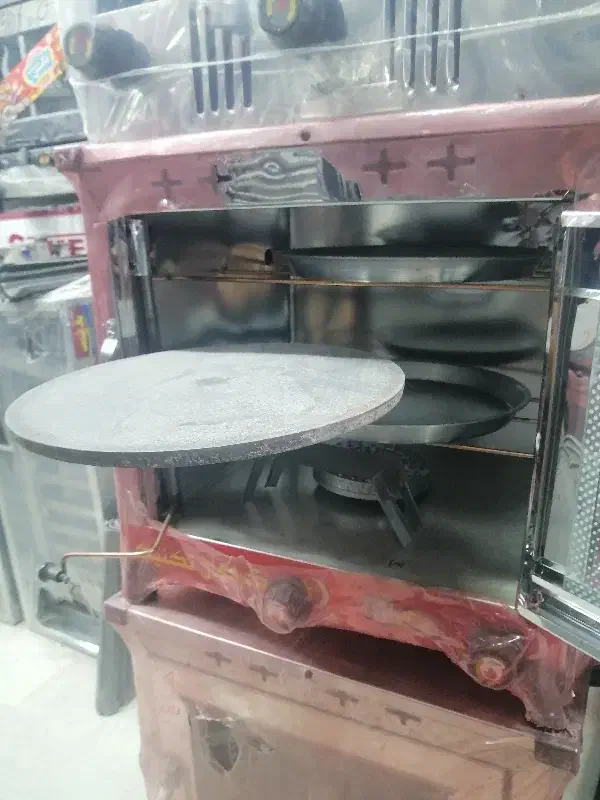 تنورگازی استیل 2سینی دو|اجاق گاز و لوازم برقی پختوپز|مشهد, فدک|دیوار