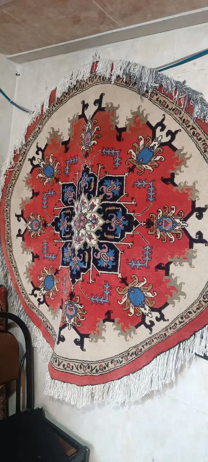 فرش‌دایره‌1/50در1/50|فرش|مشگین شهر, |دیوار