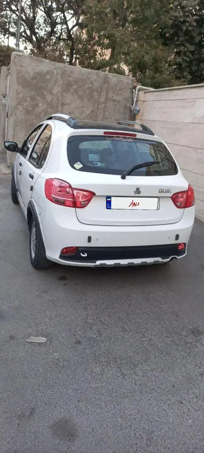 کوییک آر پارس خودرویی سفید مشکی|خودرو سواری و وانت|ملارد, |دیوار