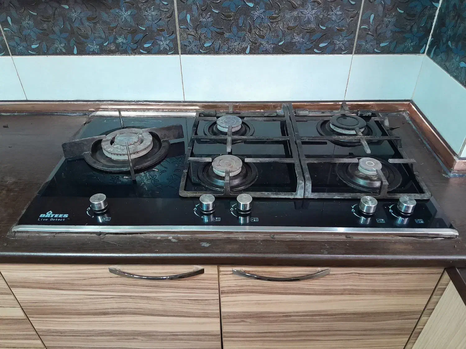 اجاق گاز صفحه ای شیشه فلز دانیس|اجاق گاز و لوازم برقی پختوپز|رشت, شهرک قدس|دیوار