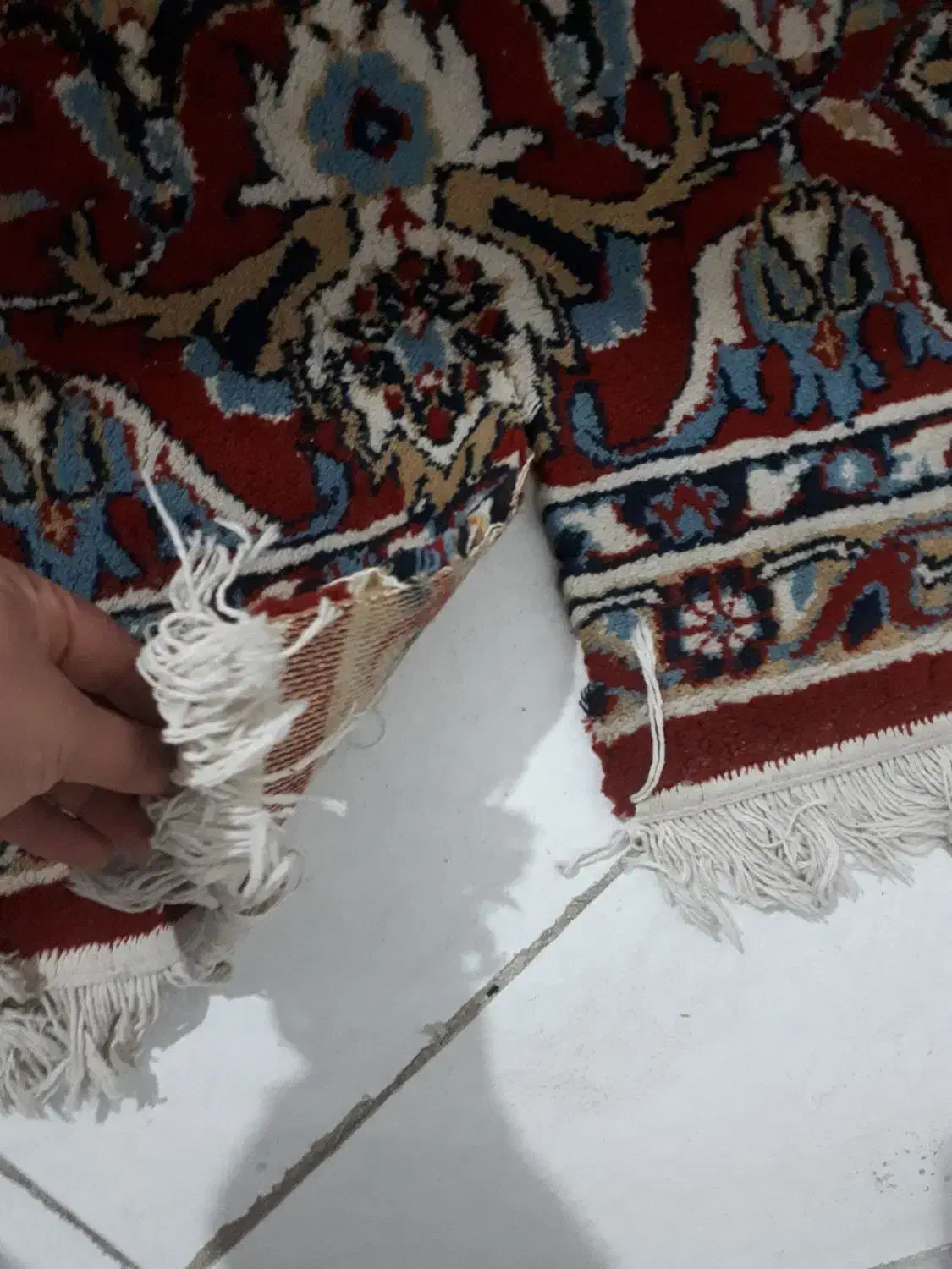 دو تخته فرش کارکرده|فرش|رشت, دروازه لاکان|دیوار