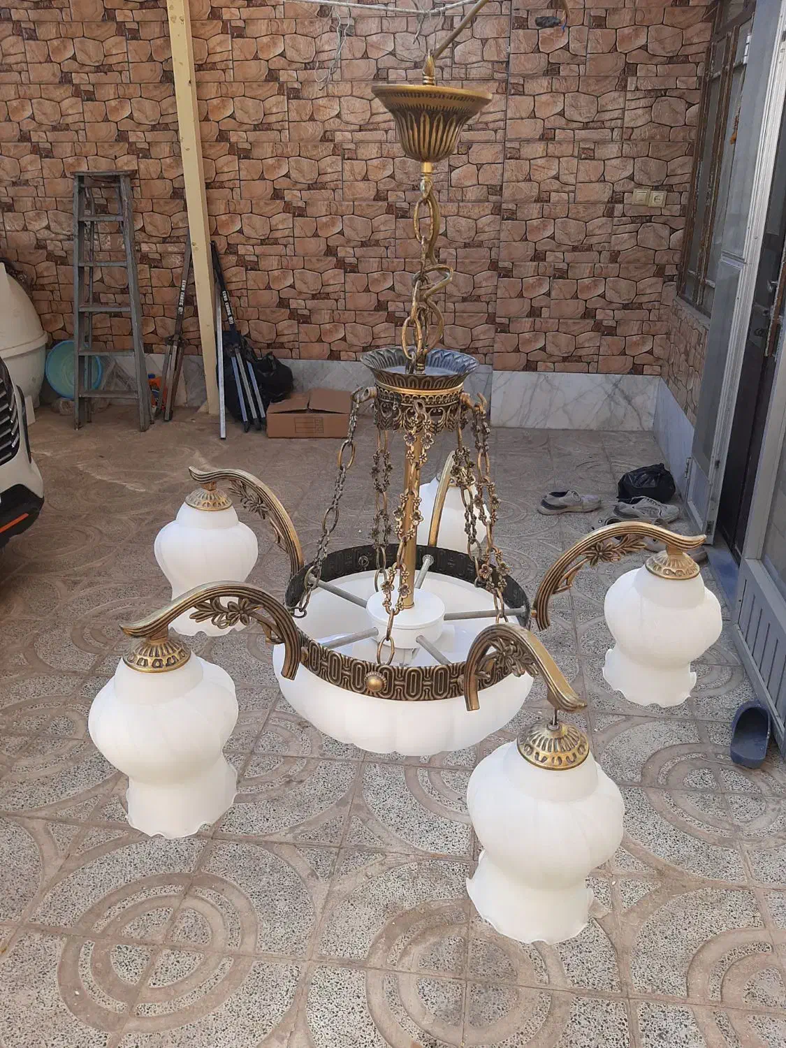 لوستر|لوستر و چراغ آویز|کرمان, |دیوار