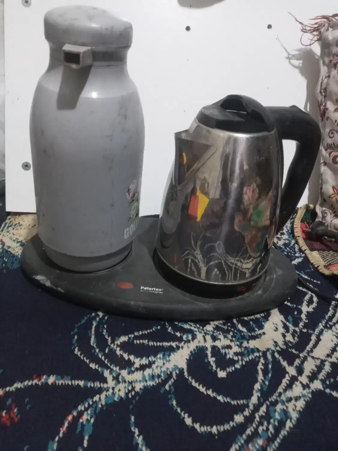 کتری برقی با فلاکس سالم|سماور، چای‌ساز، قهوه‌ساز|کارون, |دیوار